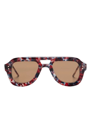Thom Browne Eyewear pilot-frame sunglasses - Grey