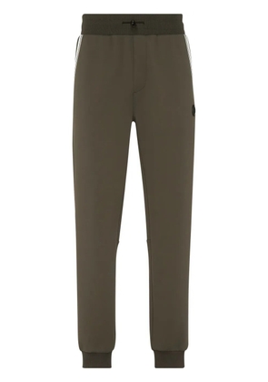 Plein Sport logo-print track pants - Green