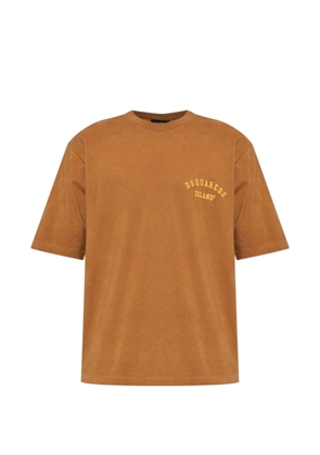 DSQUARED2 logo-detail T-shirt - Brown