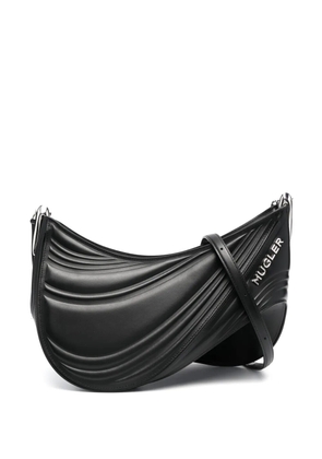 Mugler Spiral Curve 01 shoulder bag - Black