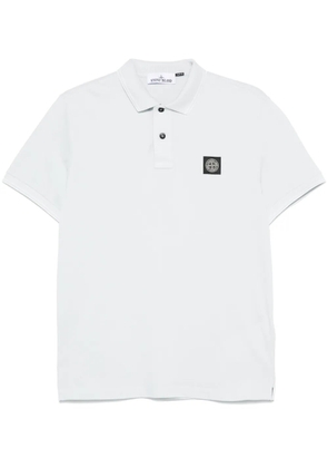 Stone Island Compass-patch polo shirt - Blue