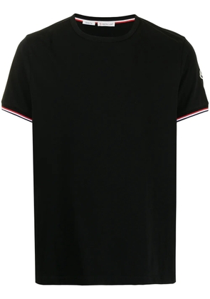 Moncler crew neck jersey T-shirt - Blue