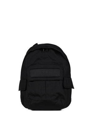 Y-3 flap-pocket backpack - Black