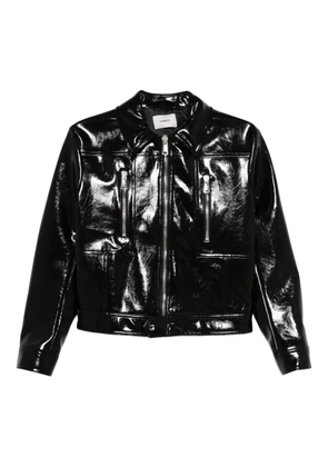 Coperni zip-front jacket - Black