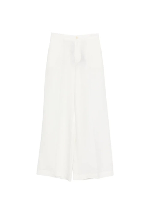 TWINSET wide -eg trousers - White