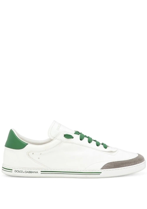 Dolce & Gabbana Saint Tropez leather sneakers - White