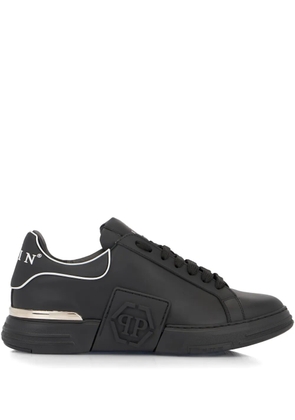Philipp Plein signature-detailing sneakers - Black
