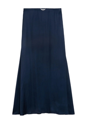Zadig&Voltaire Jimeno satin wings-embellished maxi skirt - Blue