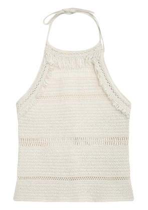 MARANT ÉTOILE Araliane top - White
