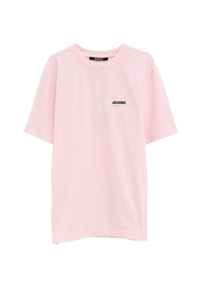 Jacquemus grosgrain T-shirt - Pink