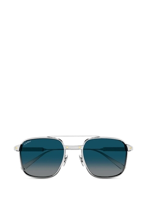 Cartier Eyewear square-frame sunglasses - Silver