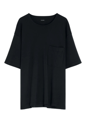 LEMAIRE patch-pocket crewneck T-shirt - Black