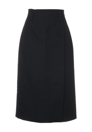 Prada Pre-Owned 2024 wool maxi skirt - Black