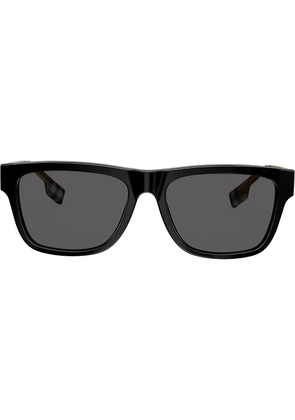 Burberry Eyewear square frame sunglasses - Black