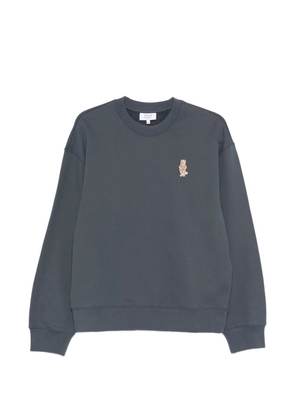 Maison Kitsuné crew-neck sweatshirt - Blue