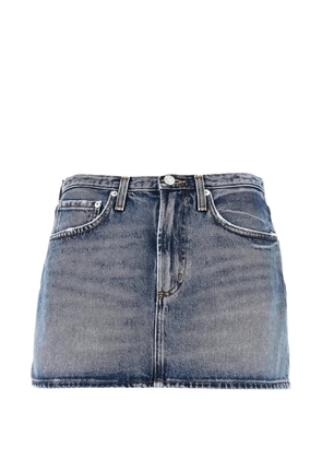 AGOLDE pocket mini skirt - Blue