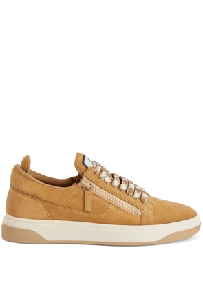 Giuseppe Zanotti GZ94 double-zip low-top sneakers - Brown