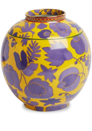 La DoubleJ Bubble Wildbird vase (23cm x 21,5cm) - Purple