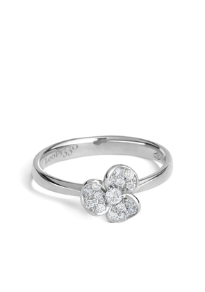 LEO PIZZO 18K white gold Candy Flora diamond ring - Silver