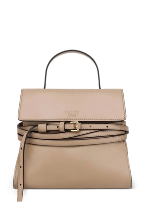 Moschino small Tie Me tote bag - Neutrals