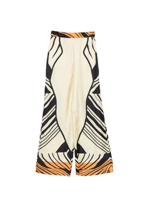 Raquel Diniz patterned trousers - Neutrals