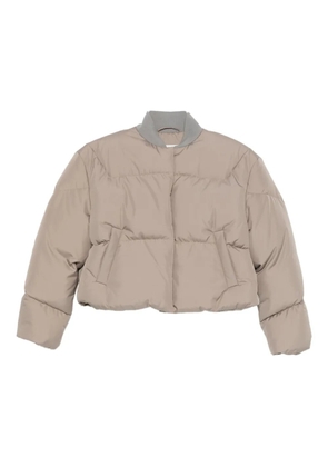Khrisjoy padded bomber jacket - Neutrals