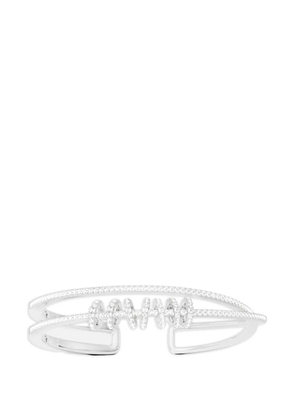 APM Monaco sliding rings cuff bracelet - Silver