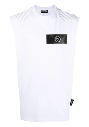 Plein Sport logo-patch short-sleeve T-shirt - White