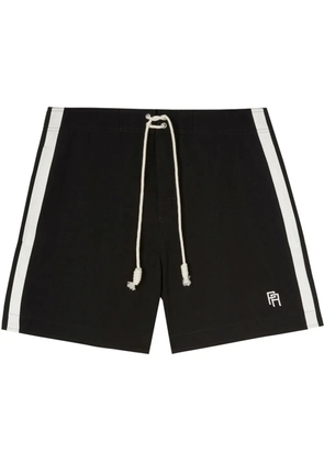 Palm Angels monogram-print swimming shorts - Black