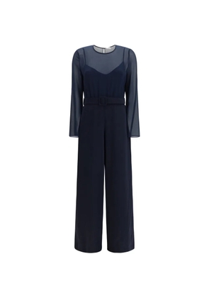 P.A.R.O.S.H. belted jumpsuit - Blue