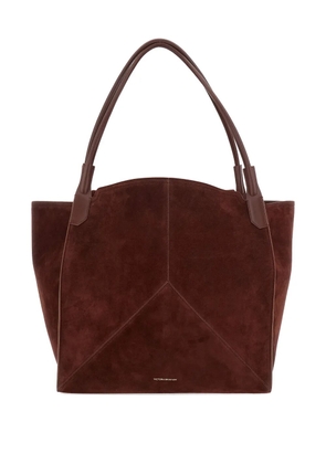 Victoria Beckham suede tote bag - Brown
