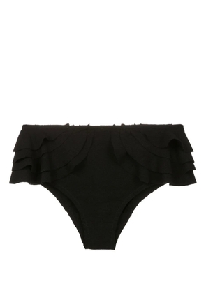 Clube Bossa Bandara high-waist bikini bottoms - Black
