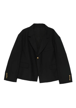 Willy Chavarria button-up jacket - Black