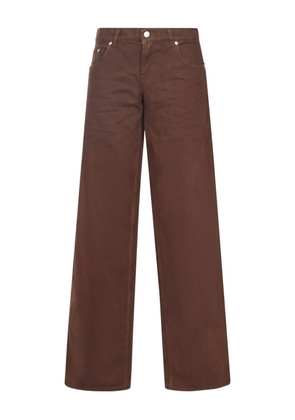 Stella McCartney logo-patch jeans - Brown