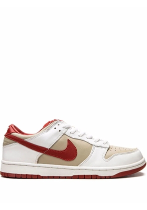 Nike Dunk Low Pro 'Light Stone/Varsity Red' sneakers - Grey