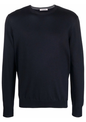 Fileria crew neck knitted jumper - Blue