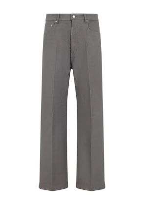 Rick Owens cotton straight-leg jeans - Grey
