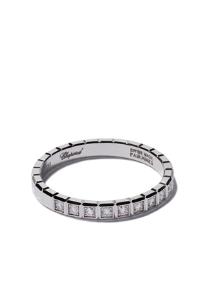 Chopard 18kt white gold Ice Cube diamond ring - Silver