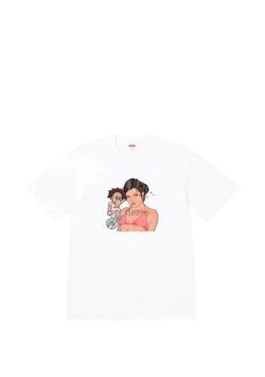 Supreme Angel printed T-shirt - White