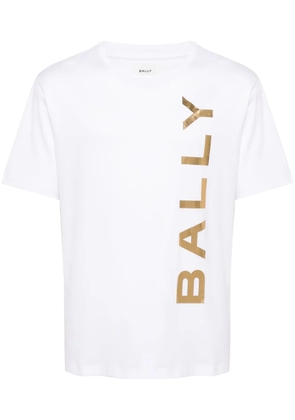 Bally logo-print organic cotton T-shirt - White