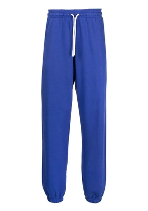 COUNTY OF MILAN Cross tapered track pants - Blue