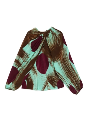 colville Perfumo abstract-print blouse - Green