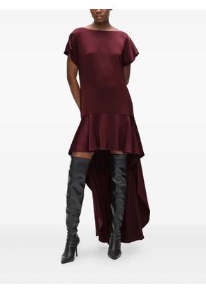 Karl Lagerfeld flared high-low dress