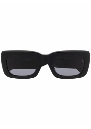 The Attico Marfa rectangular sunglasses - Black