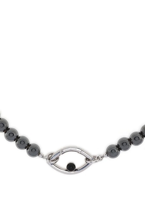 Capsule Eleven Eye Opener Hermatite necklace - Black