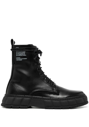 Virón 1992 lace-up leather boots - Black