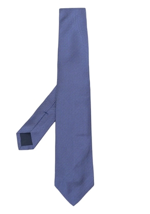 Polo Ralph Lauren polka dot embroidered silk tie - Blue