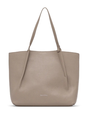 Marc O'Polo medium grained-leather tote bag - Neutrals