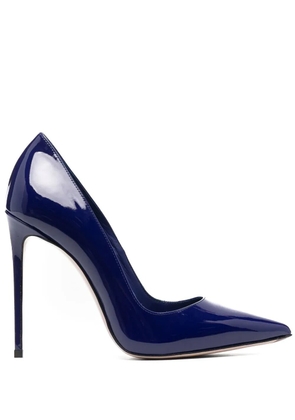 Le Silla 125mm Eva patent leather pumps - Blue