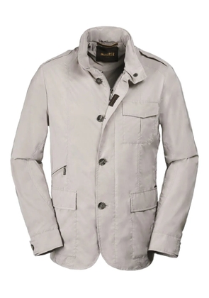 Moorer Porto buttoned-up jacket - Neutrals